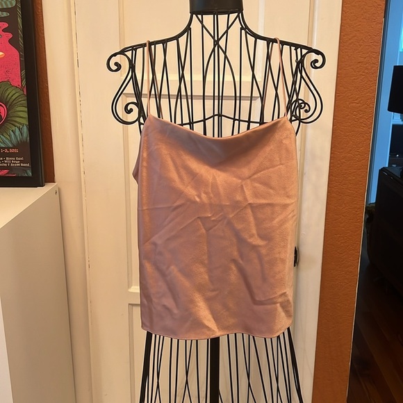 Alice + Olivia Tops - Alice + Olivia - Harmon Drapey Slip Tank- Size S